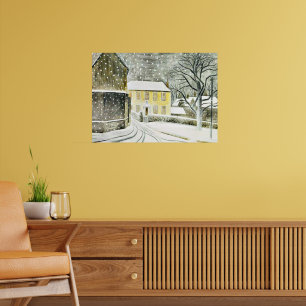 Eric Ravilious - Hallstead Road in Snow, Poster