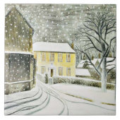 Eric Ravilious - Hallstead Road in Snow, Tegeltje (Voorkant)