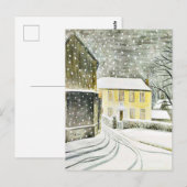 Eric Ravilious - Halstead Road in de sneeuw Briefkaart (Voorkant / Achterkant)
