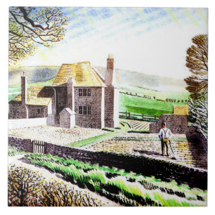 Eric Ravilious, Herderwoning, Tegeltje