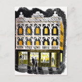 Eric Ravilious - High Street Public House Briefkaart (Voorkant)