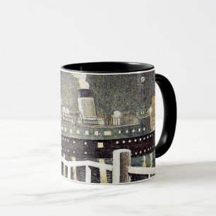 Eric Ravilious kunst, S.S. Brighton vertrekt vanui Mok