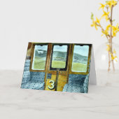 Eric Ravilious kunst, Trein Landschap, Kaart (Gele Bloem)