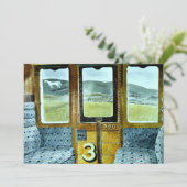 Eric Ravilious kunst, Trein Landschap, Kaart (Staand voorkant)