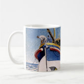 Eric Ravilious - Lifeboot, Koffiemok (Links)