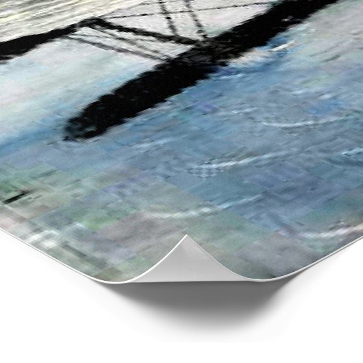 Eric Ravilious - Morning on the Tarmac Poster (Hoek)