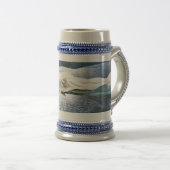 Eric Ravilious - Noorwegen, magisch realisme, Bierpul (Voorkant rechts)