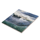 Eric Ravilious - Noorwegen, magisch realisme, Tegeltje (Zijkant)