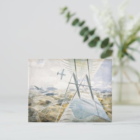 Eric Ravilious - RAF Hurricanes in Flight, Briefkaart (Staand voorkant)