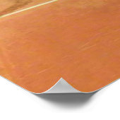 Eric Ravilious schilderen, Tennis, Poster (Hoek)