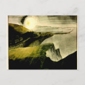 Eric Ravilious - Shelling by Night, fijne kunst Briefkaart (Voorkant)