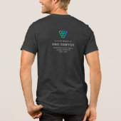 Eric Sawyer Memorial Houtskool T-shirt (Achterkant)