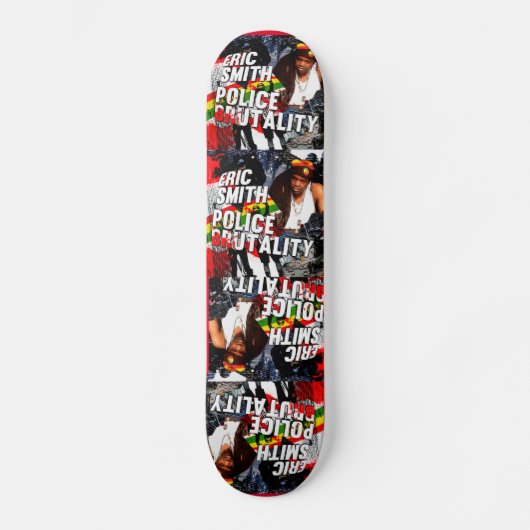 ERIC SMITH POLICE BRUTALITY Skateboard (Voorkant)