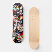ERIC SMITH POLITIEGEWELD Skateboard (Voorkant)