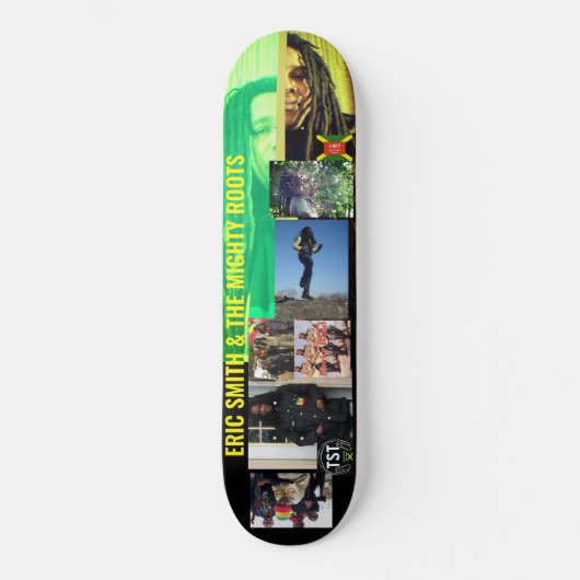 ERIC SMITH & THE MIGHTT ROOTS OFFICIAL Skateboard (Voorkant)