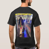 ERIC SMITH TOUR MERCH Basis Donkere T-Shirt (Achterkant)
