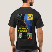 ERIC SMITH TOUR MERCH Basis Donkere T-Shirt (Achterkant)