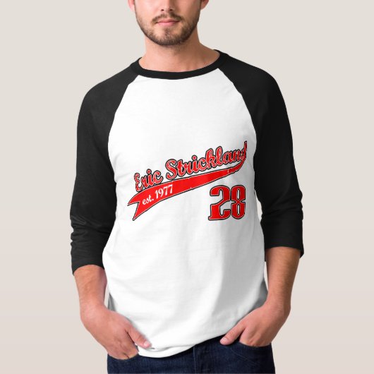 Eric Strickland Basebal T-shirt (Voorkant)