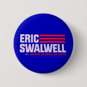 Eric Swalwell 2020 Ronde Button 5,7 Cm (Voorkant)