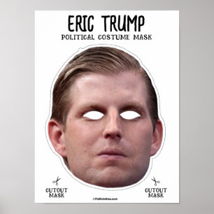 Eric Trump kostuummasker Poster