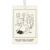 Eric ziet geen budget in Hoesje dat hij zijn herse Luchtverfrisser (Achterkant)