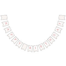 Erica Confetti Waterverf Stippen Bunting Flag