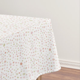Erica Confetti Waterverf Stippen Tafeldoek Tafelkleed