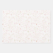 Erica Confetti Waterverf Stippen Wrapping Paper (Voorkant)