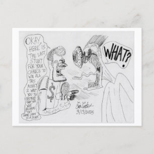 Erica Crooks Comics: Game Show oplichting Feestdagenkaart