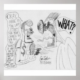 Erica Crooks Comics: Game Show oplichting Poster