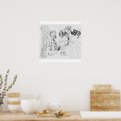 Erica Crooks Comics : Game Show scam Poster (Keuken)