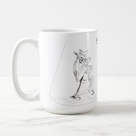 Erica Crooks Comics - stiekeme schurk man Koffiemok
