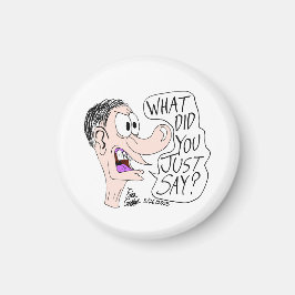 Erica Crooks Comics - Wat zei je net? Magneet