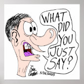 Erica Crooks Comics - What did you just say ? Poster (Voorkant)