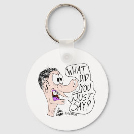 Erica Crooks Comics - What did you just say ? Sleutelhanger