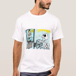 Erica Crooks Comics: Zomer hittegolf / donkere kom T-shirt