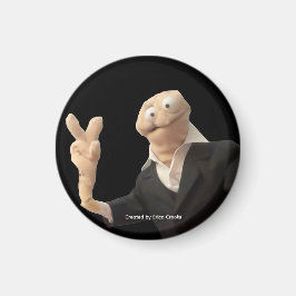 Erica Crooks puppet peace Magneet