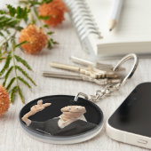 Erica Crooks puppet peace Sleutelhanger (Voorkant Rechts)