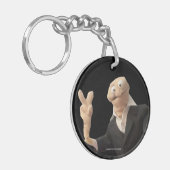 Erica Crooks puppet peace Sleutelhanger (Voorkant Links)