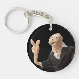 Erica Crooks puppet peace Sleutelhanger