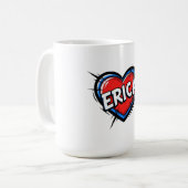 Erica liefhebben koffiemok (Voorkant links)