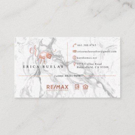 Erica R Visitekaartjes (Achterkant)