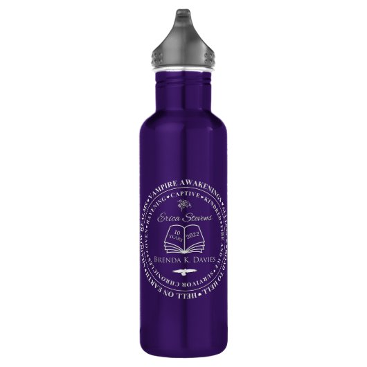 Erica Stevens Brenda K Davies 10 jaar Jubileum Waterfles (Rechts)