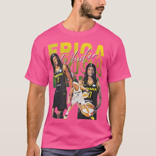 Erica Wheeler - Indiana Fever T-shirt (Voorkant)