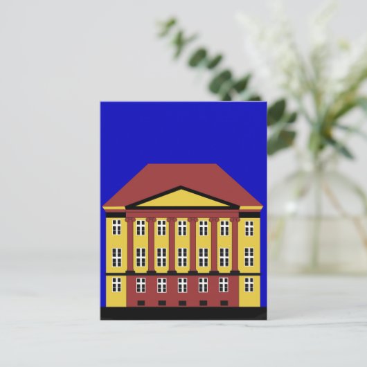 Erich Erichsen's Manison in Kopenhagen Briefkaart (Staand voorkant)