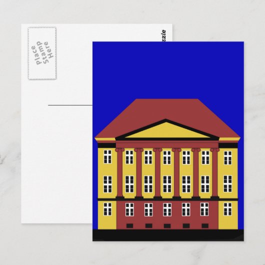 Erich Erichsen's Manison in Kopenhagen Briefkaart (Voorkant / Achterkant)