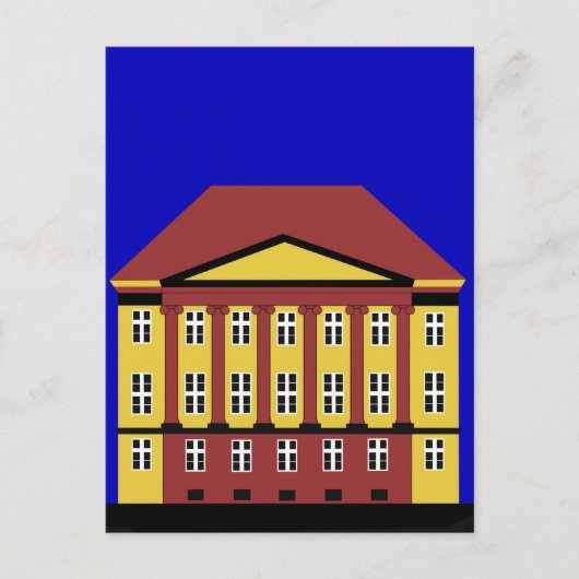 Erich Erichsen's Manison in Kopenhagen Briefkaart (Voorkant)