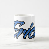 Erich Vorname Name blue Tasse Kaffeetasse Koffiemok (Center)