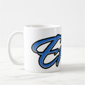Erich Vorname Name blue Tasse Kaffeetasse Koffiemok (Links)