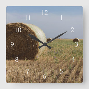 Erick, Oklahoma, Verenigde Staten - Route 66 Vierkante Klok